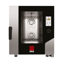 Four mixte à convection et vapeur avec chaudière Millenial Touch Screen Gastro 7x GN 1/1, électrique, avec système de lavage automatique | TECNOEKA M