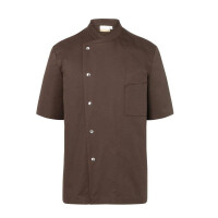 Sweat-shirt de cuisine homme Gustav brun clair | KARLOWSKY JM 15-28