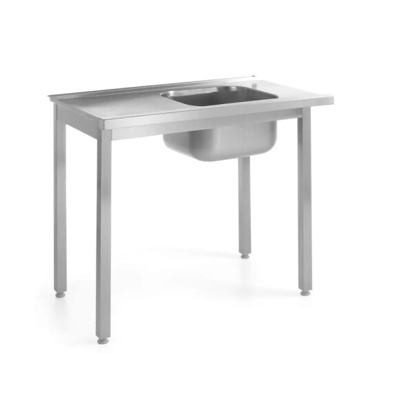 Table de chargement pour lave-vaisselle avec évier | HENDI 811917