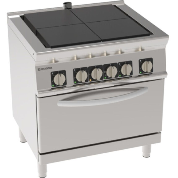 Cuisinière électrique professionnelle 4 plaques | TECNOINOX 716195