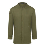 Veste de cuisine Green-Generation vert mousse homme | KARLOWSKY JM 35-79