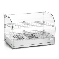 Vitrine chauffante à 2 niveaux, 45 l, 0,8 kW | FORGAST FG09624