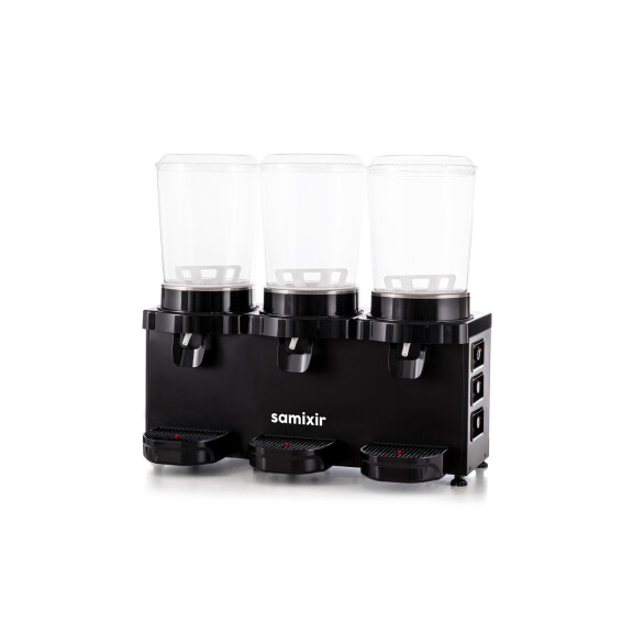 Refroidisseur de boissons, distributeur de boissons 3 x 10 L Panoramic | SAMIXIR MMM30.AB_R290