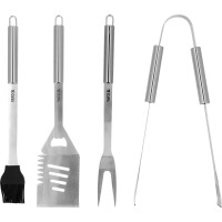 Ensemble de barbecue en acier inoxydable 4 pièces | YATO YG-20110