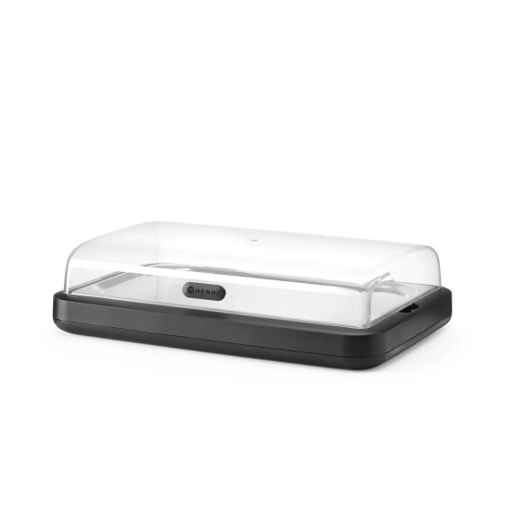 Vitrine réfrigérée UNIQ GN 1/1 noire | HENDI 871904