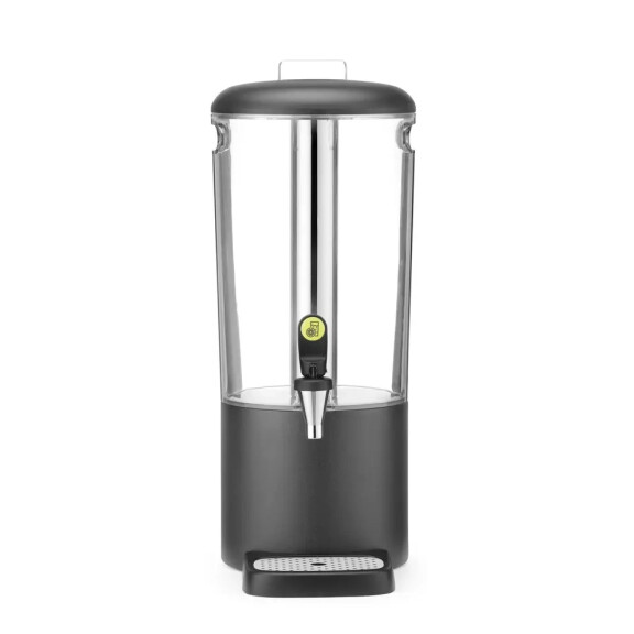Distributeur de jus, UNIQ, conçu par Robert Bronwasser, 8L, noir, 318x216x(H)532mm | HENDI 425015