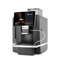 Machine à café automatique avec écran tactile, 19 bar, 6 l, 3000 W, 39x54,4x57,8 cm | HENDI 209950