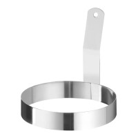 Anneau avec poignée pour œufs au plat, ⌀128x(H)125mm, | HENDI 512098