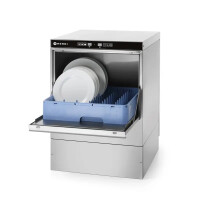 Lave-vaisselle professionnel avec doseur de détergent et pompe de vidange, panier 50x50 cm, 3,6 kW, 230 V | HENDI 237540