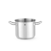 Casserole haute en acier inoxydable sans couvercle, Kitchen Line, capacité 2,8 l, diamètre 16 cm | HENDI 837757