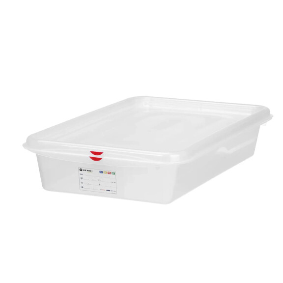 Récipient GN 2/3 prof. 15 cm en polypropylène | HENDI 873311