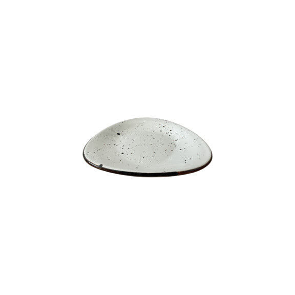 Assiette à dessert Delta Rustic crème 19 cm | KERA CERAMIKA 15.4/R.K