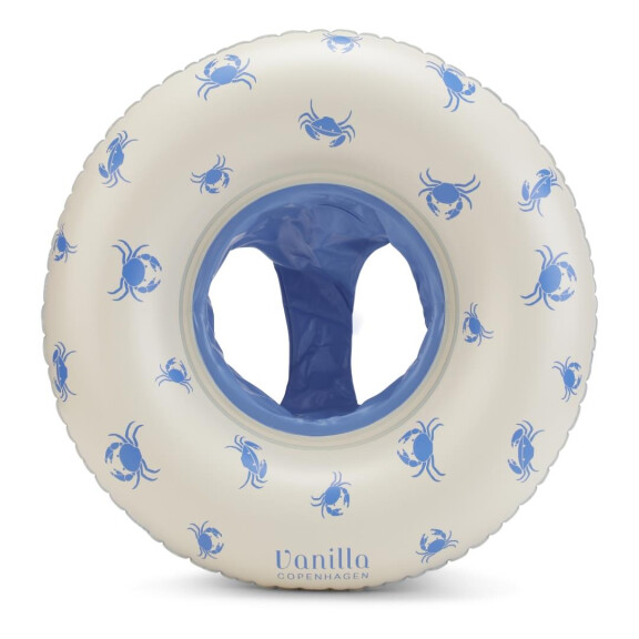 Dmuchane koło do pływania Baby Azure Craby Vanilla Copenhagen 50 cm 1-3 lat