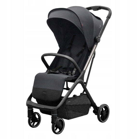 Carrello Nova Wózek spacerowy czarny 7,85 kg składany na płasko