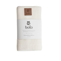 Bolo kocyk bambusowy 80x100 pudrowo kremowy