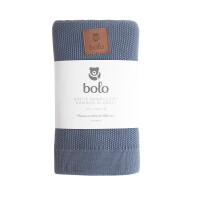 Bolo kocyk bambusowy 80x100 niebieski