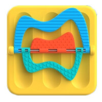 Fat Brain Toy PlayTab Sensoryczny Kwadrat Przekładanka 12M+