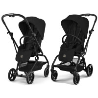 Cybex Eezy S Twist+2 Wózek spacerówka siedzisko tył przód / Magic Black