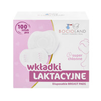 BOCIOLAND WKŁADKI LAKTACYJNE JEDNORAZOWE 100szt