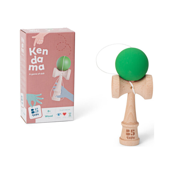 BS Toys, Kendama – gra zręcznościowa dla dzieci, ćwiczenie refleksu i precyzji, 6+