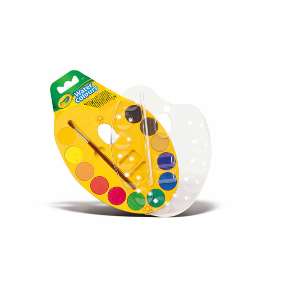 Crayola Farby akwarelowe akwarele dla dzieci 12 kolorów