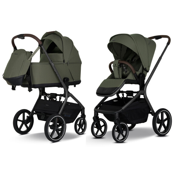 My Junior MAVI wózek dziecięcy wielofunkcyjny zestaw 2w1 / Olive Green