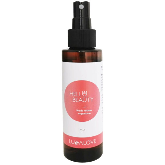 LULLALOVE WODA RÓŻANA HYDROLAT 100ml 100% NATURALNY