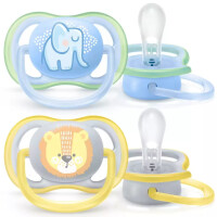 AVENT ULTRA AIR SMOCZEK SILIKONOWY ORTODONTYCZNY 2 szt. 0-6M