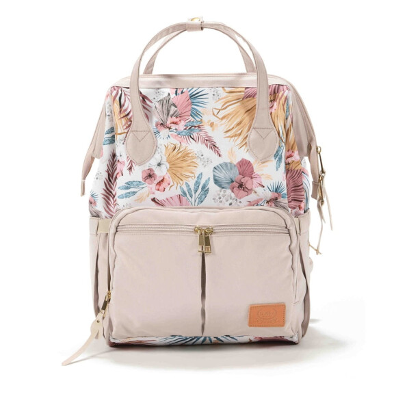 La Millou plecak Dolce Vita dla mamy torba do wózka / Boho Palms Light