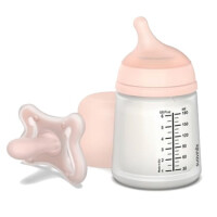 SUAVINEX BUTELKA 180 ml + SMOCZEK ZESTAW STARTOWY ZERO