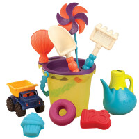 B.Toys zestaw akcesoriów plażowych zabawki do piasku Blue 18M+