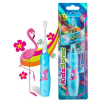 BRUSH-BABY KIDZSONIC SZCZOTECZKA SONICZNA 3-6 LAT - FLAMING