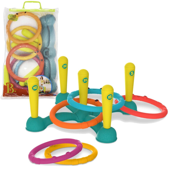 B.Toys gra zręcznościowa rzut obręczą do celu 3+