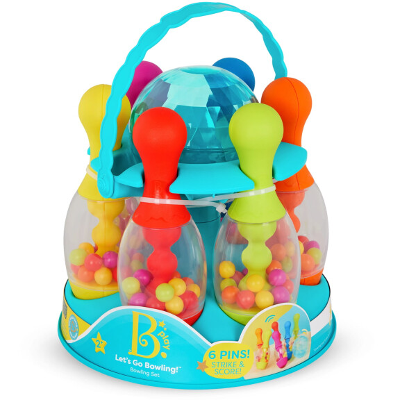 B.Toys Zestaw do gry w kręgle Let's Go Bowling 2+