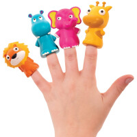 B.TOYS ZESTAW PACYNEK NA PALCE PINKY PALS 4 SZT