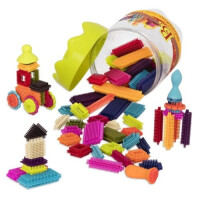 B.TOYS KLOCKI JEŻYKI W SŁOJU STACKADOOS 68 EL