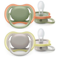 AVENT ULTRA AIR SMOCZEK SILIKONOWY ORTODONTYCZNY 2 szt. 6-18M 085/20