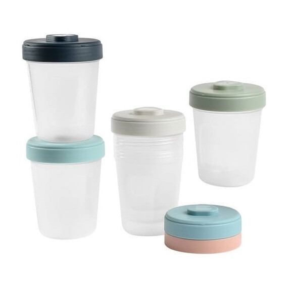 Beaba zestaw słoiczków Clip na jedzenia 6 szt + pokrywki 6x250 ml
