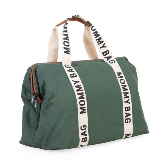 CHILDHOME TORBA MOMMY BAG NA AKCESORIA SIGNATURE GREEN KHAKI