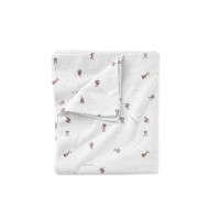 LULLALOVE KOMPLET BAWEŁNIANA POŚCIEL 100X135 KRÓLIK