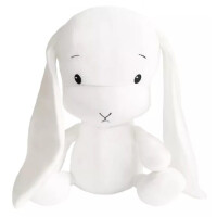 KRÓLIK EFFIK MASKOTKA PRZYTULANKA roz. M 35 cm / BIAŁY