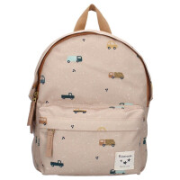 Kidzroom plecak dla dziecka przedszkolaka Sweet Cars brown