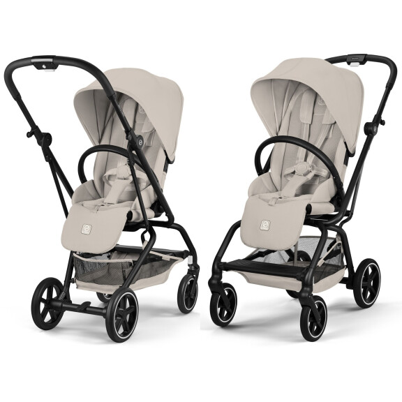 Cybex Eezy S Twist+2 Wózek spacerówka siedzisko tył przód / Dune Grey