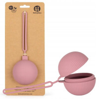 Petite&Mars Silikonowy pojemnik na smoczek etui / Dusty Rose
