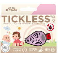 TICKLESS PROFESJONALNA ULTRADŹWIĘKOWA OCHRONA PRZED KLESZCZAMI DLA DZIECI / PINK