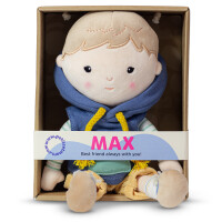 Petite&Mars Pluszowa laleczka prztulanaka szmaciana Max 0m+ 35 cm