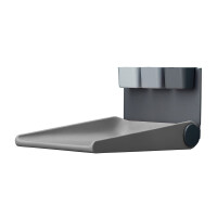 LEANDER WALLY Przewijak montowany na ścianie, Dusty Grey