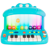 B.Toys keyboar ze skaczącymi ptaszkami hipopotam pierwsze pianinko 12M+