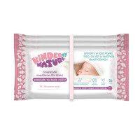 Chusteczki nawilżane Kinder by Nature odpowiednie dla noworodków i dzieci 3 opakowania (168 szt.)