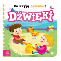 Co kryją okienka? Dźwięki Książeczka dla dzieci 0-3 lat